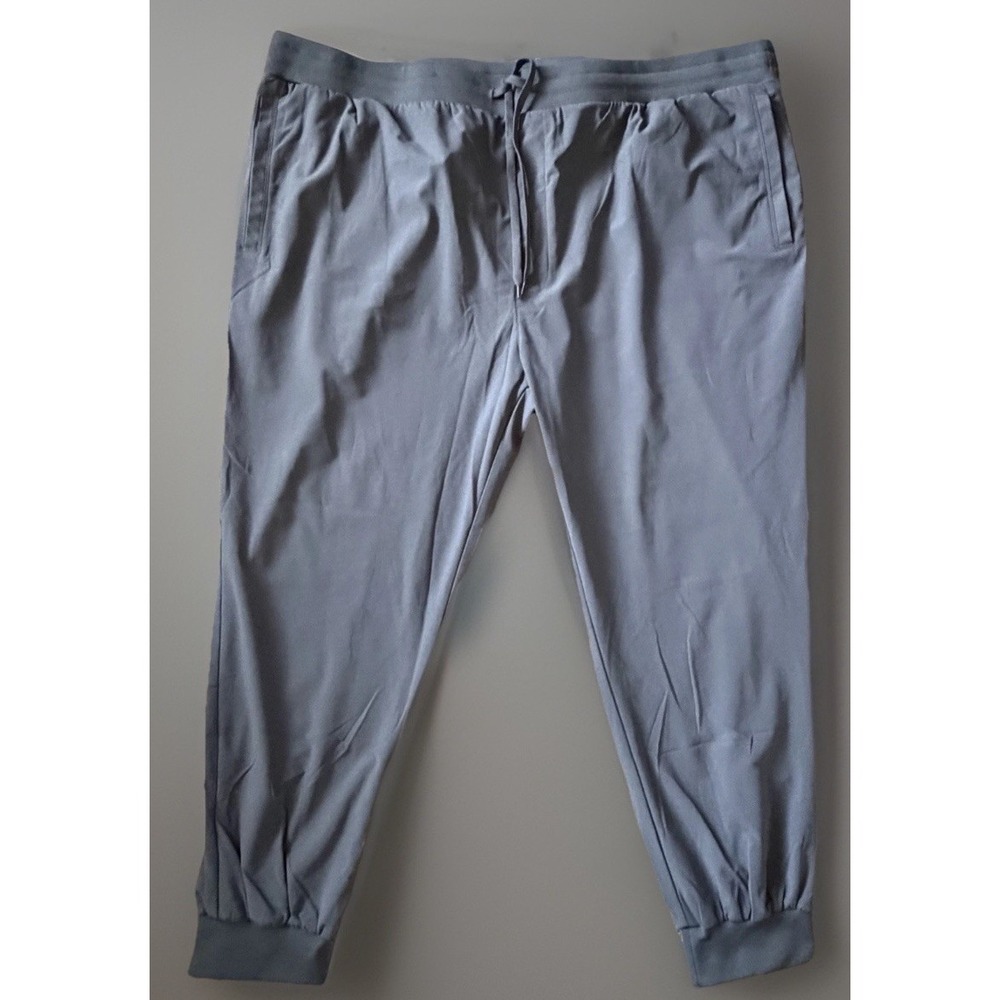 Society Of One DXL Jogger Pants Trousers Big & Tall Performance Gray 3XL JBHS